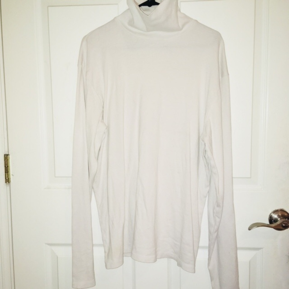 White Turtle Neck